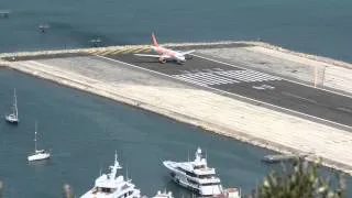 EasyJet Take-off @ Gibraltar Airport (GIB) 2.07.2013