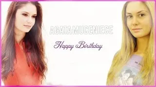 Happy Birthday, dear Agata ! ♥