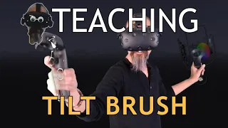 Teaching Tilt Brush: The Controllers
