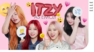 [ENG] 저희 싸우는 거 아니예요..‼ 있지(ITZY)의 와글와글 시끌벅적 이모지 인터뷰🤦‍♀️💦 | ELLE KOREA