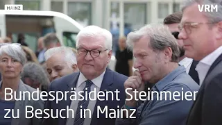 Bundespräsident Steinmeier besucht Mainz