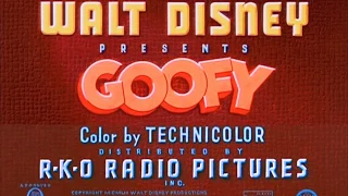 What if - Two Gun Goofy (1952) with original RKO titles