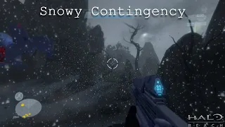 Halo Reach MCC Mod - Snowy Contingency (Mod Showcase)