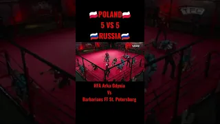 Poland vs Russia 5 Vs 5 Team Fighting Championship MMA UFC fights Tfc news boxing