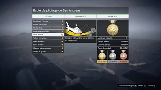 GTA 5 - Flight School Moving Landing Gold