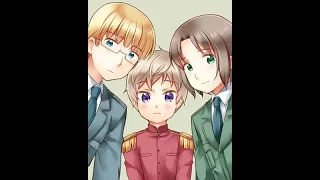 Hetalia - Peace Sounds Nice... - Baltic Trio (and Russia) character song - [RUS SUB]