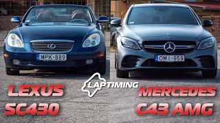 Tényleg a világ LEGROSSZABB autója? - Lexus SC 430 vs. Mercedes C43 AMG