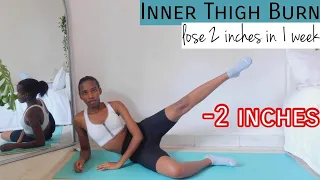 10 Min Inner Thigh Pilates Burn Workout | Try for 7 days