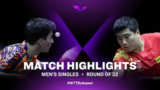Lee Sangsu vs Liang Jingkun | MS | WTT Champions European Summer Series 2022 (R32)