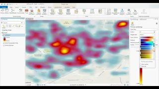 Quick How to make a Heat Map Hot Spots in ArcGIS Pro (ESRI)