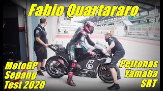 Fabio Quartararo - Petronas Yamaha SRT - Pure Sound Yamaha M1 - MotoGP Sepang Test 2020
