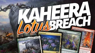 No fetchlands NO PROBLEM! Kaheera Landless Lotus Breach w/ Force of Vigor | Modern League - 12/29/21