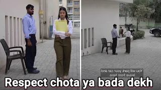 Respect Chota Ya Bada Dekh Kar Nahi Karni Chahiye - Short Film