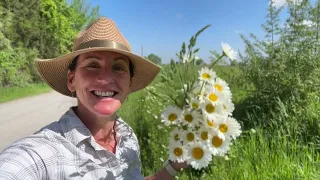 HARVESTING FLOWERS for Farmers Market