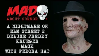 A Nightmare on Elm Street 2: Freddy's Revenge - Deluxe Freddy Krueger Mask with Fedora Hat