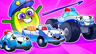 🚔 Let's Go Police Monster Truck! ✨ Rescue Team || Best Kids Cartoon by Meet Penny 🥑💖