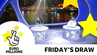 The National Lottery Friday ‘EuroMillions’ draw results from 28th December 2018