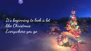 Michael Buble- It's Beginning To Look A Lot Like Christmas (Lyrics)