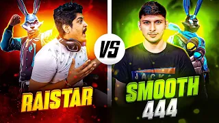 Finally Raistar Vs Smooth444 🤯🔥Raistar Handcam Gameplay🤯❤ [Must Watch] - Garena Free Fire Max