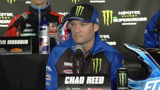 Chad Reed on the absence of James Stewart in 2017 - Anaheim 1 Press Conference