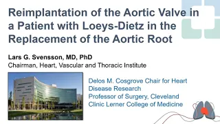 Reimplantation of the Aortic Valve in a Patient with Loeys-Dietz… (Graphic)