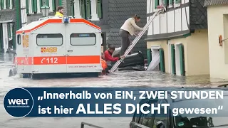 WASSERMASSEN in WUPPERTAL: EINWOHNER werden evakuiert – FEUERWEHR im Dauereinsatz