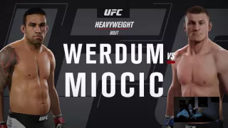 UFC2 Werdum vs Miocic