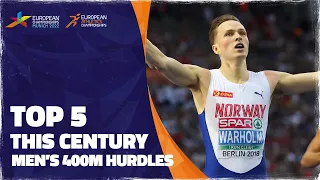 Fastest Men's 400m Hurdles Of The 21st CENTURY | Top 5 | European Athletics Championships