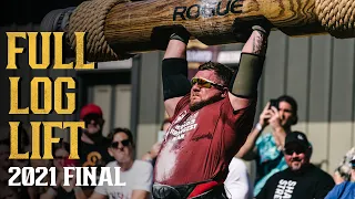 ENTIRE Log Lift, EVERY LIFT | 2021 SBD World's Strongest Man Final