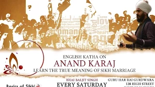 **BIRMINGHAM WEEKLY KATHA PROMO**  English Katha on Anand Karaj and Sikh Marriages