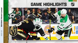Stars @ Golden Knights 1/16 | NHL Highlights 2023