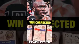 KSI LOSS CORRECTED & HE GETS WORSE NEWS; TOMMY FURY WIN OFFICIALLY CHANGED TO UNANIMOUS DECISION