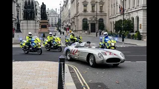 The Last Blast: Mercedes ehrt mit Kurzfilm vom 300 SLR „722“ in London Sir Stirling Moss (+Bonus)