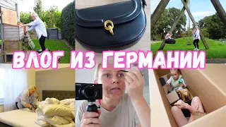 VLOG🇩🇪: ЧЕМ КРАШУ БРОВИ?!| СУМКА С AliExpress 👜быстрая, вечерняя уборка в спальне