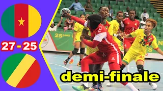 Cameroun vs  Congo  Résumé de la rencontre  Championnat d'Afrique des nations féminin de handball