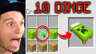 Paluten REAGIERT auf 10 DINGE in MINECRAFT die du noch NICHT wusstest