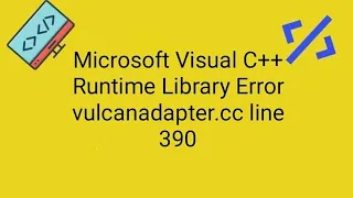 Microsoft Visual c++ Runtime Error Line 390 #runtimeerror #libraryassertionfailedline390