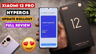 Xiaomi HyperOS 1.0.1.0 Update RollOut For Xiaomi 12 Pro | 12 New Feature With Animations