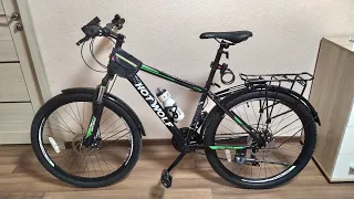 Велосипед с Aliexpress HOT WOLF XT780. Распаковка, обзор и тест.
