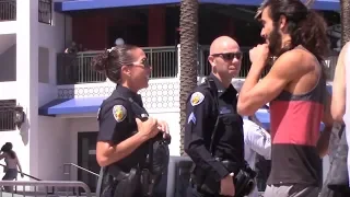 Hitting on Cops Prank