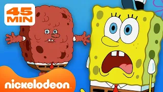 Le meilleur de la saison 8 de Bob l'éponge | Partie 3 | Compilation de 45 minutes | Nickelodeon