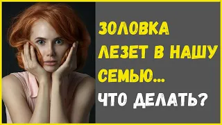 Золовка лезет в нашу семью. Что делать? История как золовка разрушает семью. Золовка и невестка.