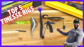 Top 5 Finesse Bass Fishing Rigs You NEED To Use Right Now!