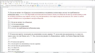 Лк.21:28-38. Восклонитесь и поднимите головы ваши, потому что приближается избавление ваше.