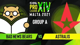 CS:GO - Astralis vs. Bad News Bears [Nuke] Map 2 - ESL Pro League Season 14 - Group A