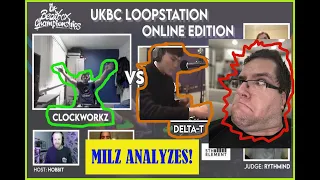 Milz' Analysis series | 2020 UKBC loop QuarterFinal #2 Clockworkz vs. Delta-T | #rc505 #bigohp #bbx