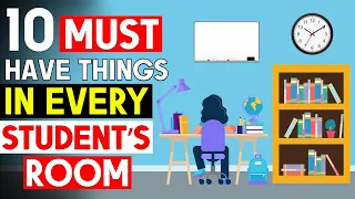 10 THINGS that should be in EVERY STUDENT'S ROOM | #exammotivation #boardexam2023