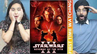 STAR WARS : EPISODE lll - REVENGE OF THE SITH MOVIE REACTION | First Time Watching!