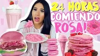 24 HORAS COMIENDO ROSA