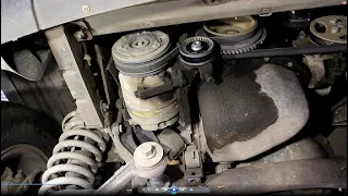 Замена ремня генератора кондиционера и опорных роликов на Chevrolet Niva 4х4 Шевроле Нива 2016 года